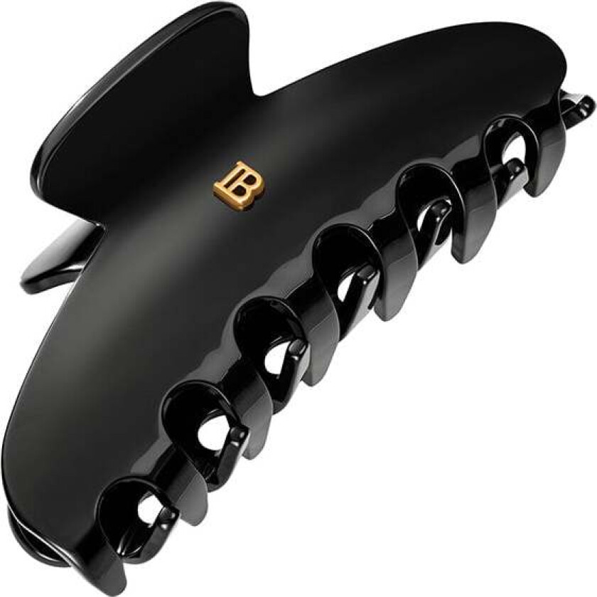 Cellulose Acetate Pince À Cheveux Large Hairclip Black