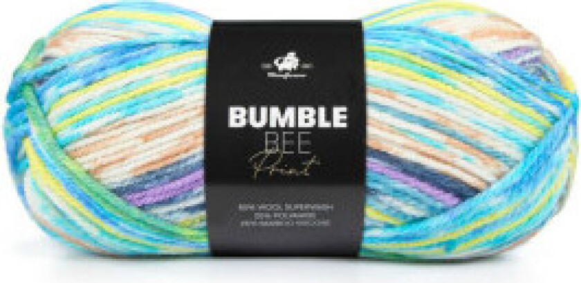 Bumblebee Print Garn 3030 Skogens dyp