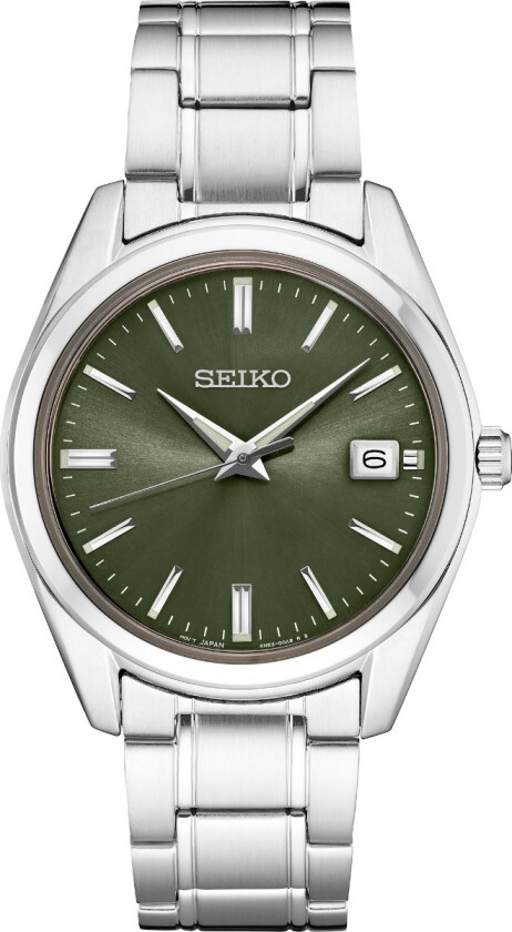 Mens Classic Sapphire SUR527P1 - Kvarts - Sølv - Herreklokker - Rustfritt stål - Safir