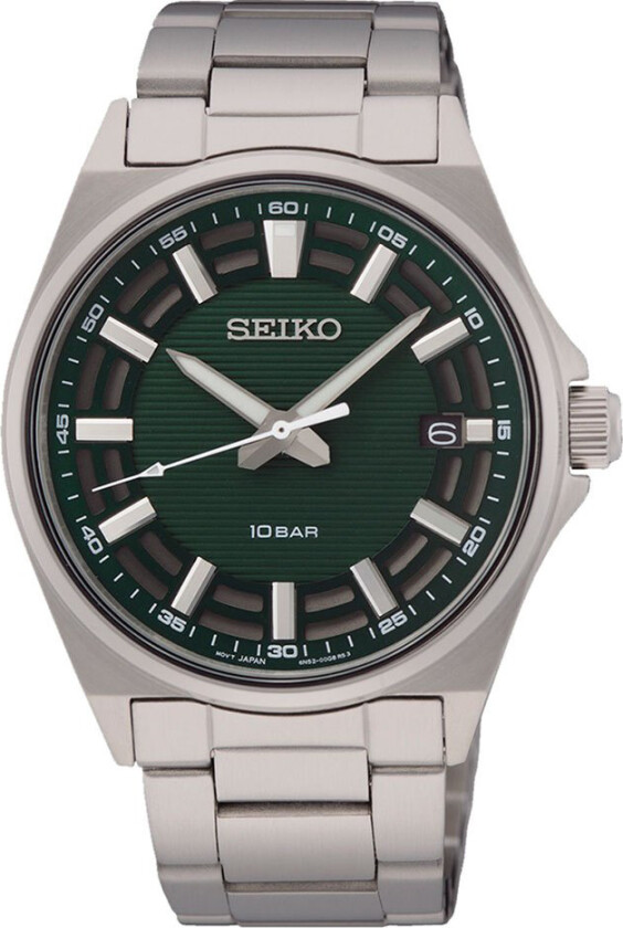 Classic Mens SUR503P1 - Kvarts - Sølv - Herreklokker - Rustfritt stål - ledd m/pin - Mineral