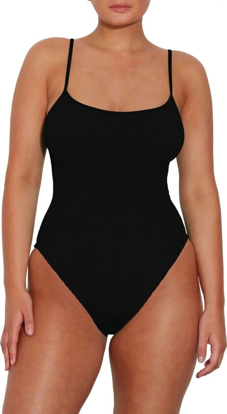 Bilde av Pamela Swim Crinkle Badedrakt Sort female