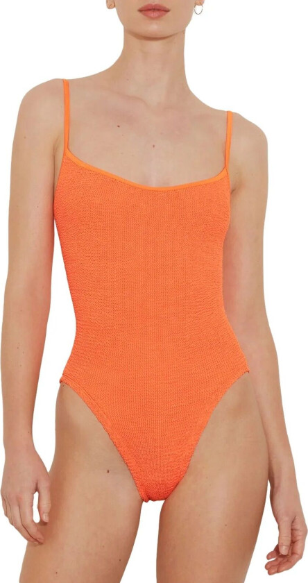 Bilde av Pamela Swim Crinkle Badedrakt Oransje female