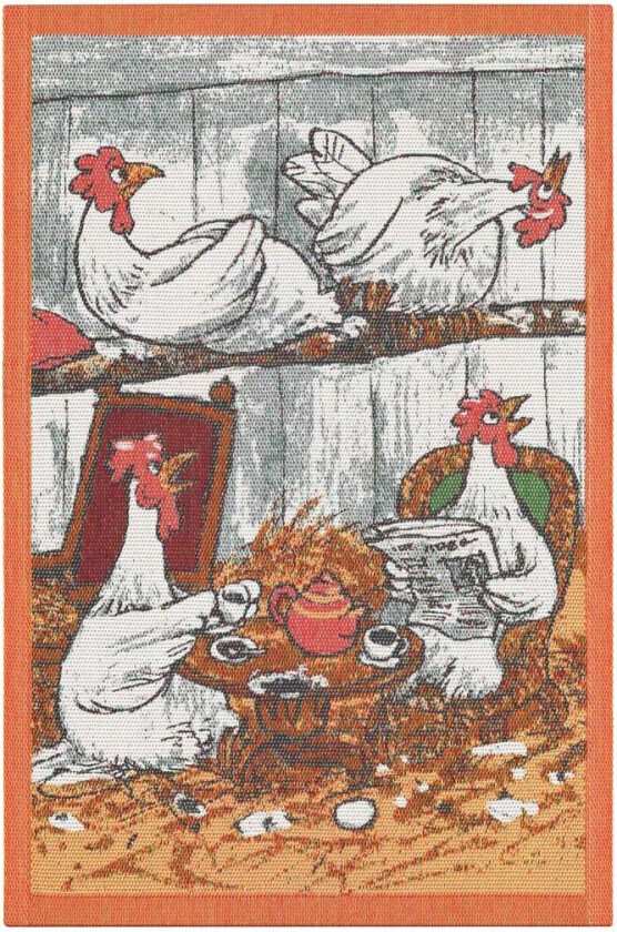 Pettson & Findus kjøkkenhåndkle multi 40x60 cm Kaffeslabberas