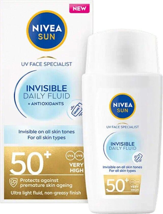 UV Face Invisible Daily Fluid SPF 50+ 40 ml