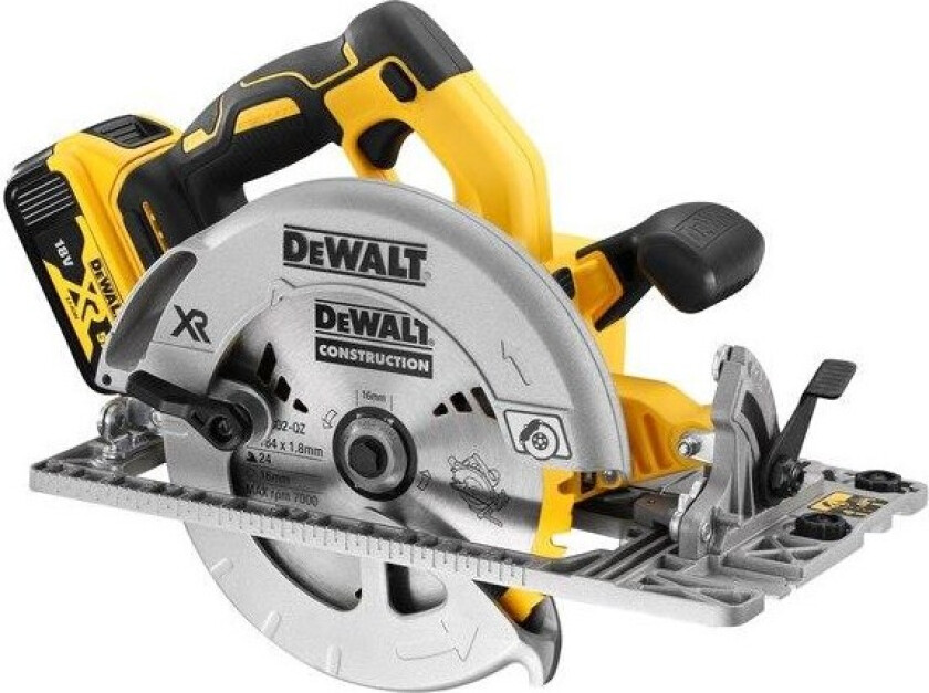 Dewalt DCS572NT Sirkelsag med veske, uten batteri og lader