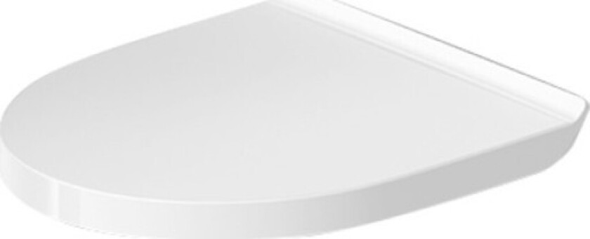 Durahvit No.1 toalettsete, soft close, hvit