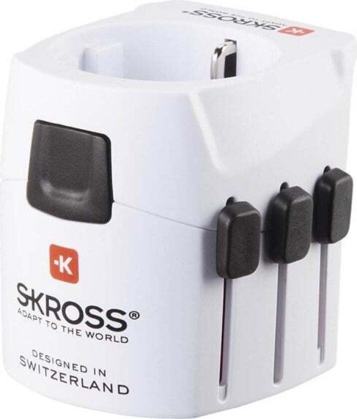 World Travel Pro Light power plug adapter