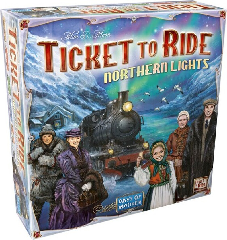 Spill Ticket To Ride Northern Lights No