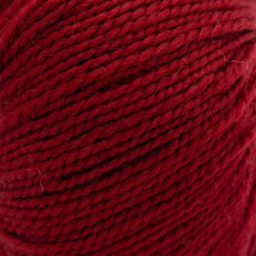 BC Yarn Semilla Classic GOTS Garn 12 Mørkerød