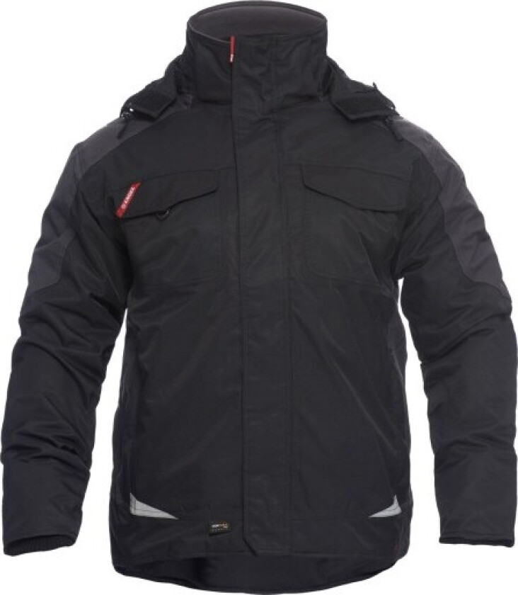 VINTERJAKKE 1410 SORT STR. XL