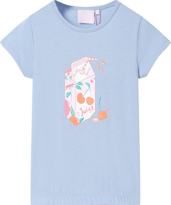 T-skjorte for barn blå 92