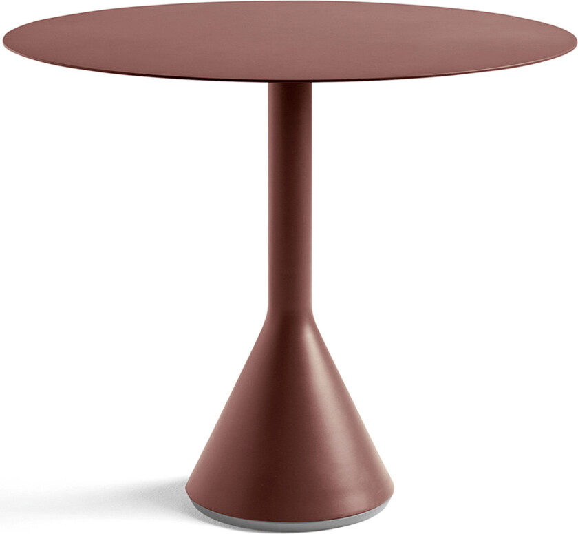 Palissade Cone Table 90 cm Palissade Cone Table Ø90 Iron Red