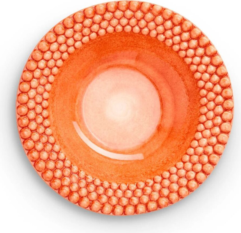 Bubbles suppetallerken 25 cm Oransje