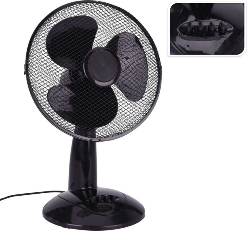 Bordvifte 45 W svart