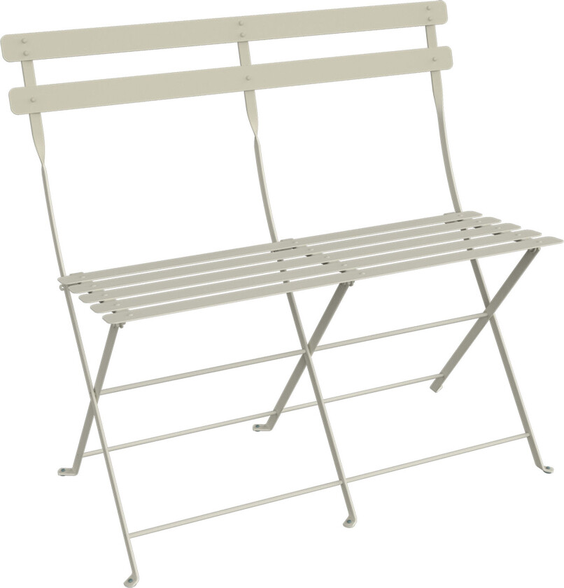 Bistro 2-Seater Ottoman, Clay Grey