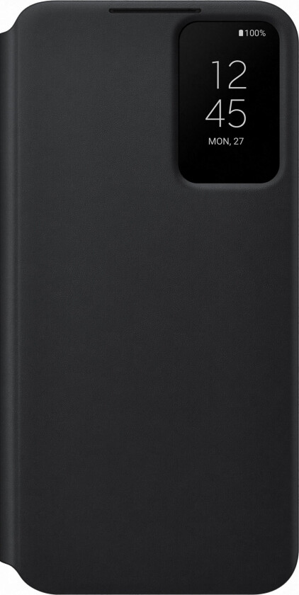 Galaxy S22+ Plus 5g Clear View Deksel - Svart