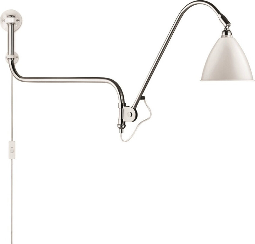 BL10 Soft White Semi Matt/Chrome