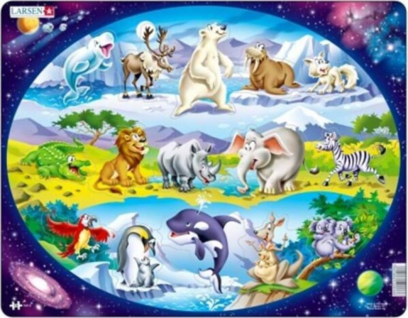 Animals of the world (15 pcs)