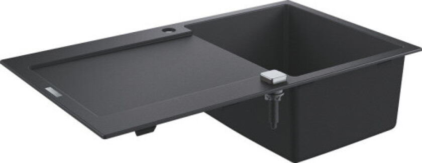 K500 kjøkkenvask, 86x50 cm, sort