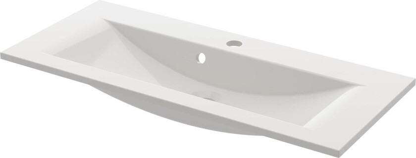 Munka servant, 80x35 cm, hvit