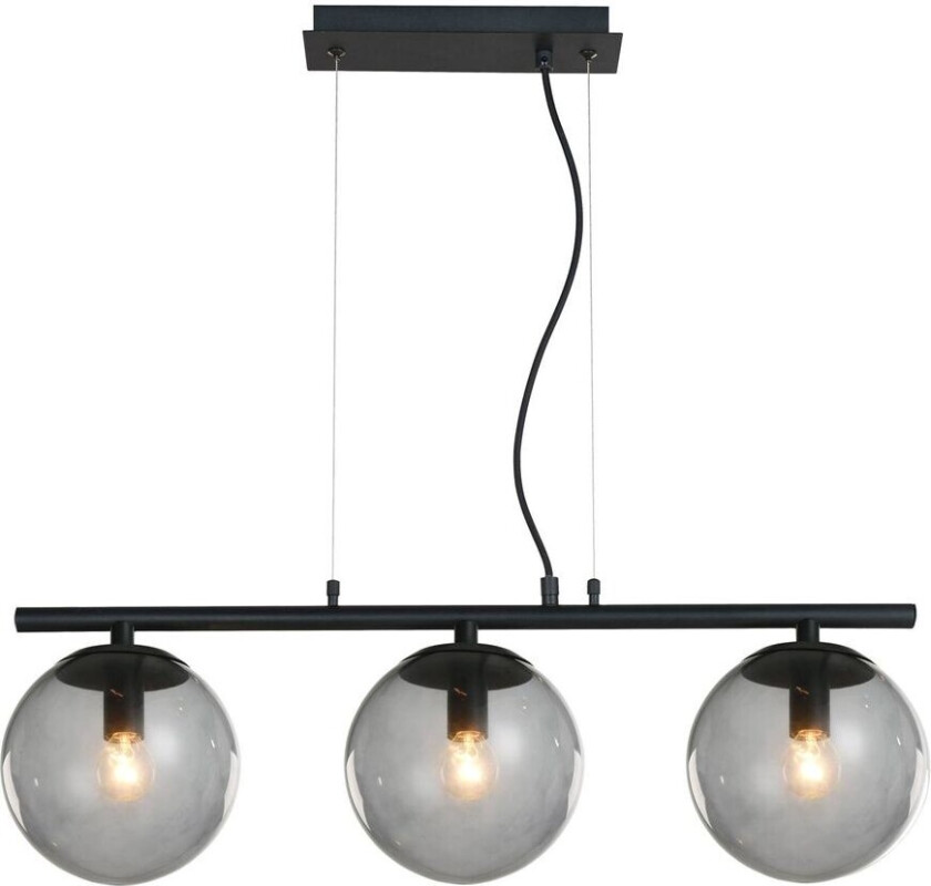 Sotiana hengelampe, 3 lyskilder lang svart