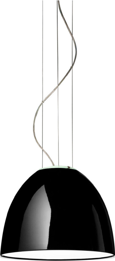 Nur Mini Gloss Led Pendellampa Blank Svart