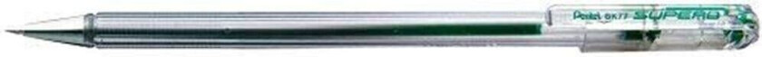 Kulepenn Pentel Superb Bk77 Grønn 12 Deler