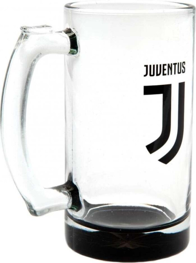 Juventus FC Crest Glass Beer Stein