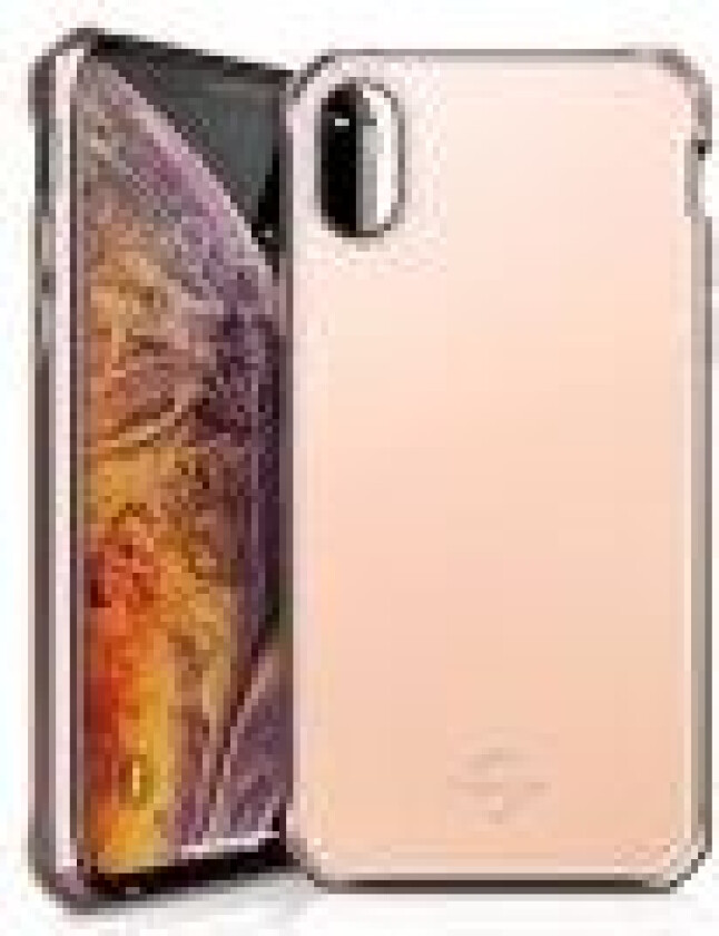 ITSKINS HYBRID GLASS cover til iPhone XS Max®. Rosa