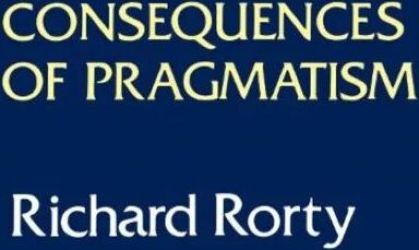 Consequences Of Pragmatism av Richard Rorty