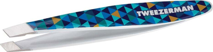 Bilde av Mini Slant Tweezer Blue Mosaic,   Pinsetter