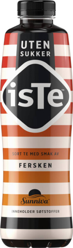 Sunniva Iste Fersken Zero 1l