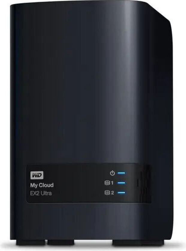 Wd My Cloud Ex2 Ultra 4tb 2bay Nas 4tb Personlig Skylagringsenhet