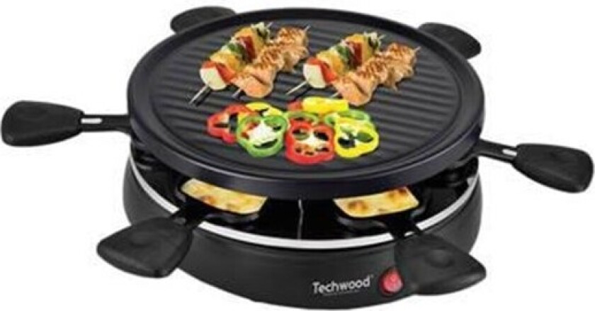 Electric Raclette grill for 6 people