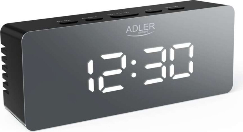 Adler 1189B Alarm klokke Sort