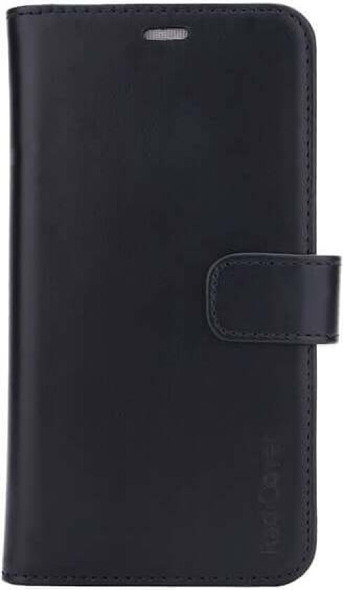 - Radiationprotected Mobilewallet Leather iPhone 12 PRO Max Exclusive 2in1 Magnetcover- Black