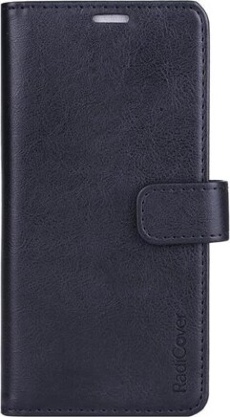Radiation protected Mobilewallet PU Samsung S21/S30 Flipcover Black 3-Led RFID