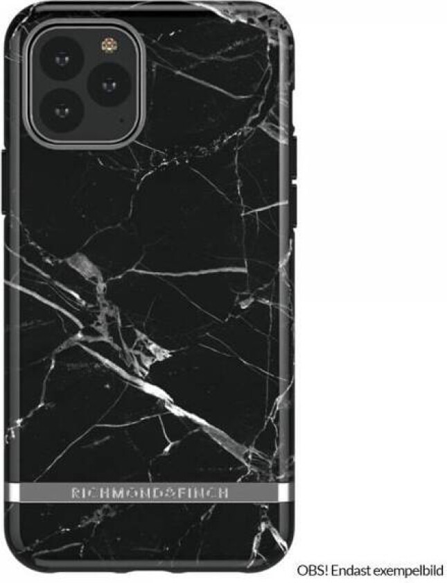 iPhone 12 Pro Max deksel (black marble)