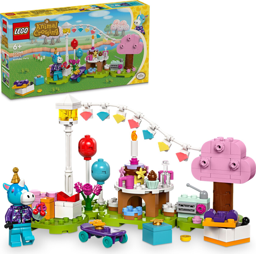 Lego Animal Crossing 77046 Julian har bursdag