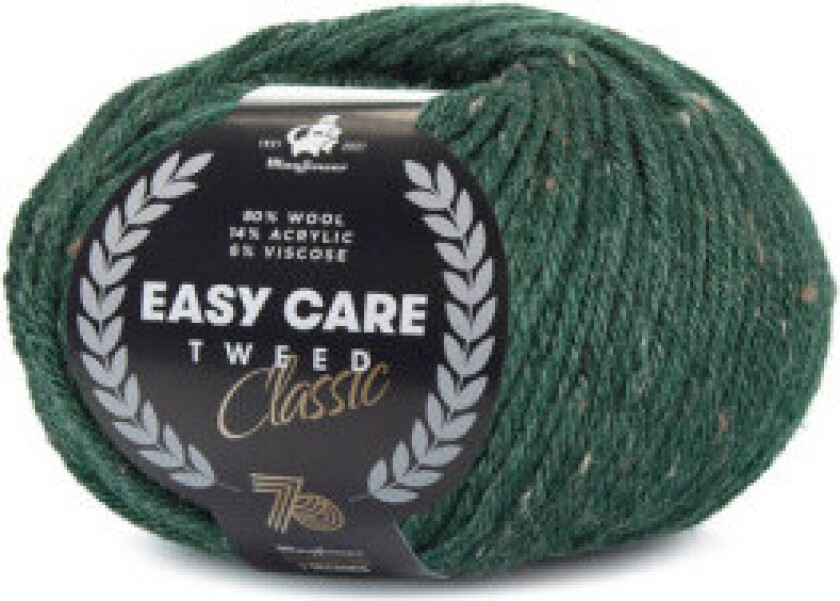 Easy Care Classic Tweed Garn 589 Grangrønn