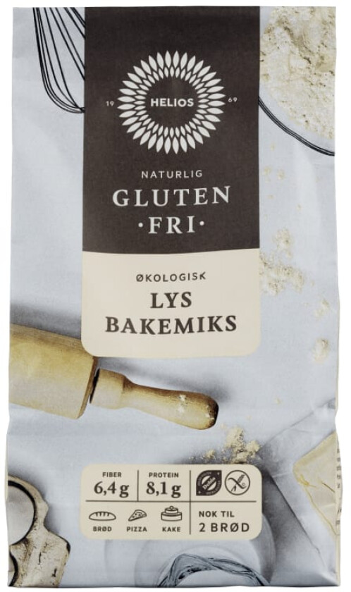 Bakemiks Lys glutenfri Økologisk 600g