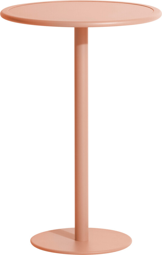 Week-End Round Bistro Table, Blush