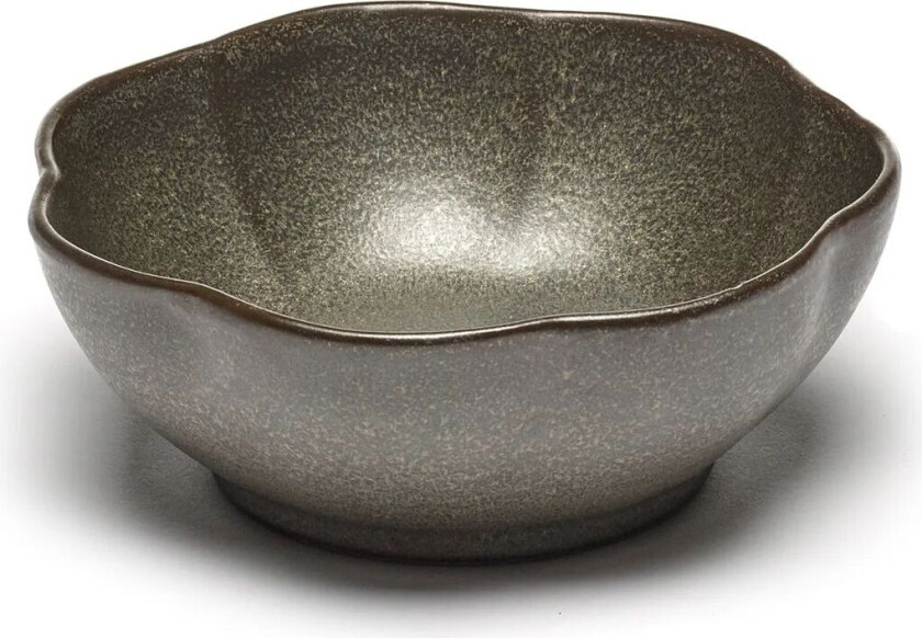 Inku Ribbed Bowl L / Green