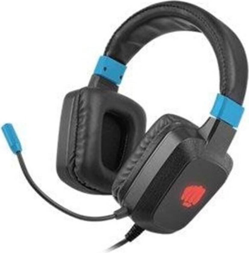 Raptor Stereo Gaming Headset Rgb - Svart/blå