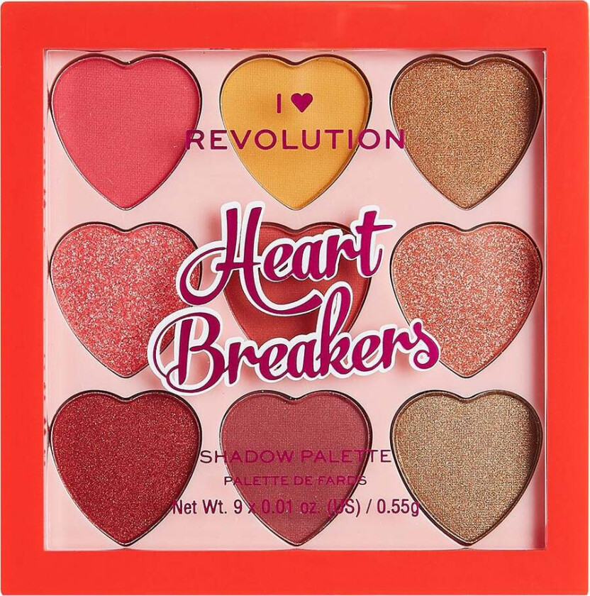 I Heart Heartbreakers Courage Eyeshadow Palette,   Øyenskygge