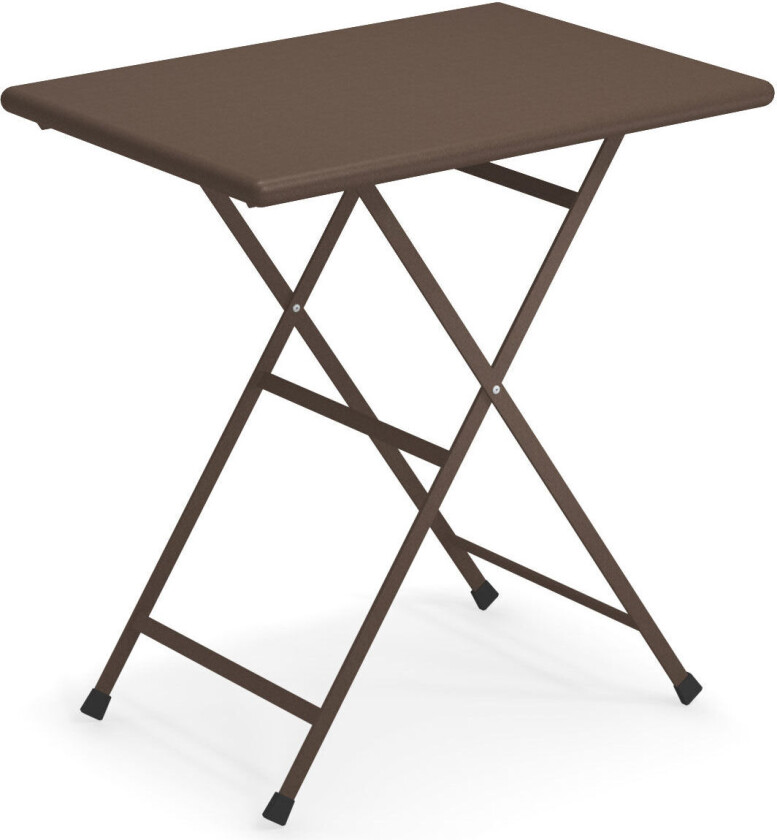 EMU Arc En Ciel Folding Table 70 Cm, Indian Brown