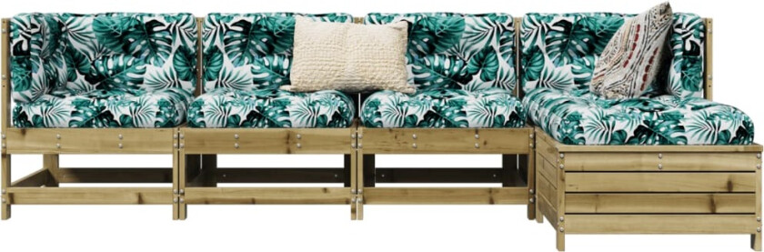 Hagesofagruppe 5 deler impregnert furu