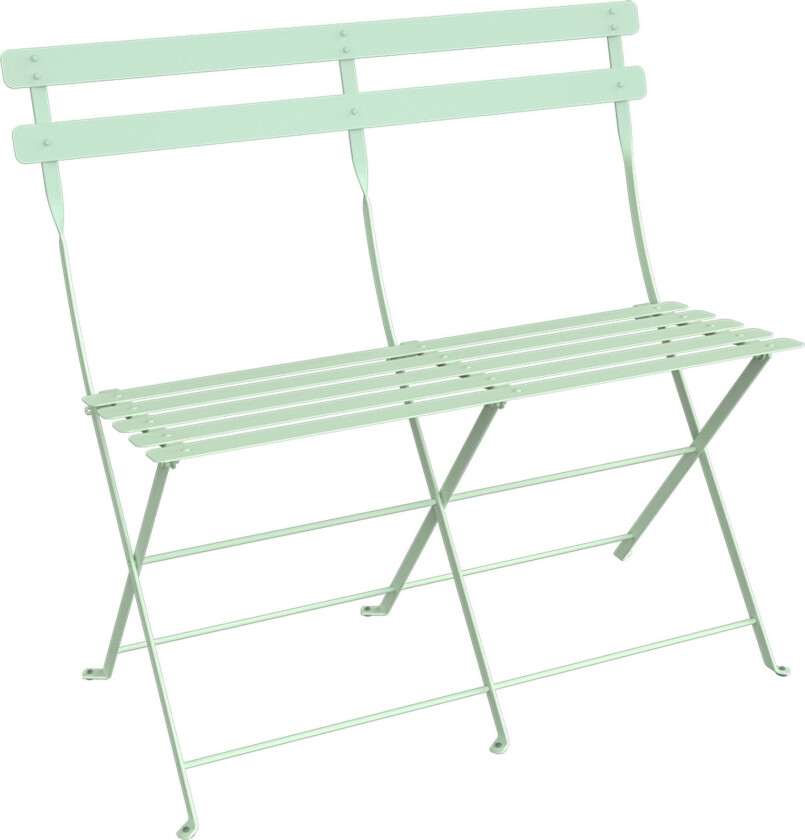 Bistro 2-Seater Ottoman, Ice Mint