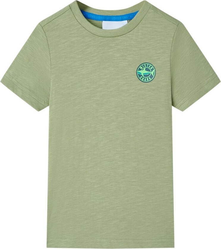 T-skjorte for barn lysekaki 116