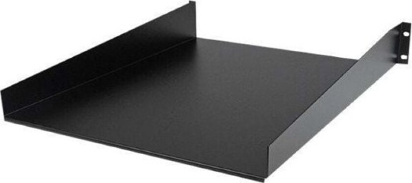 2U 22in Depth Solid Rack Mount Shelf